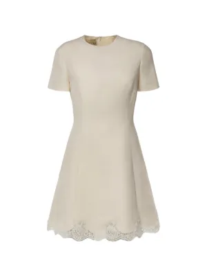 Valentino Garavani Vネック リボンドレス | ピンク | FARFETCH JP