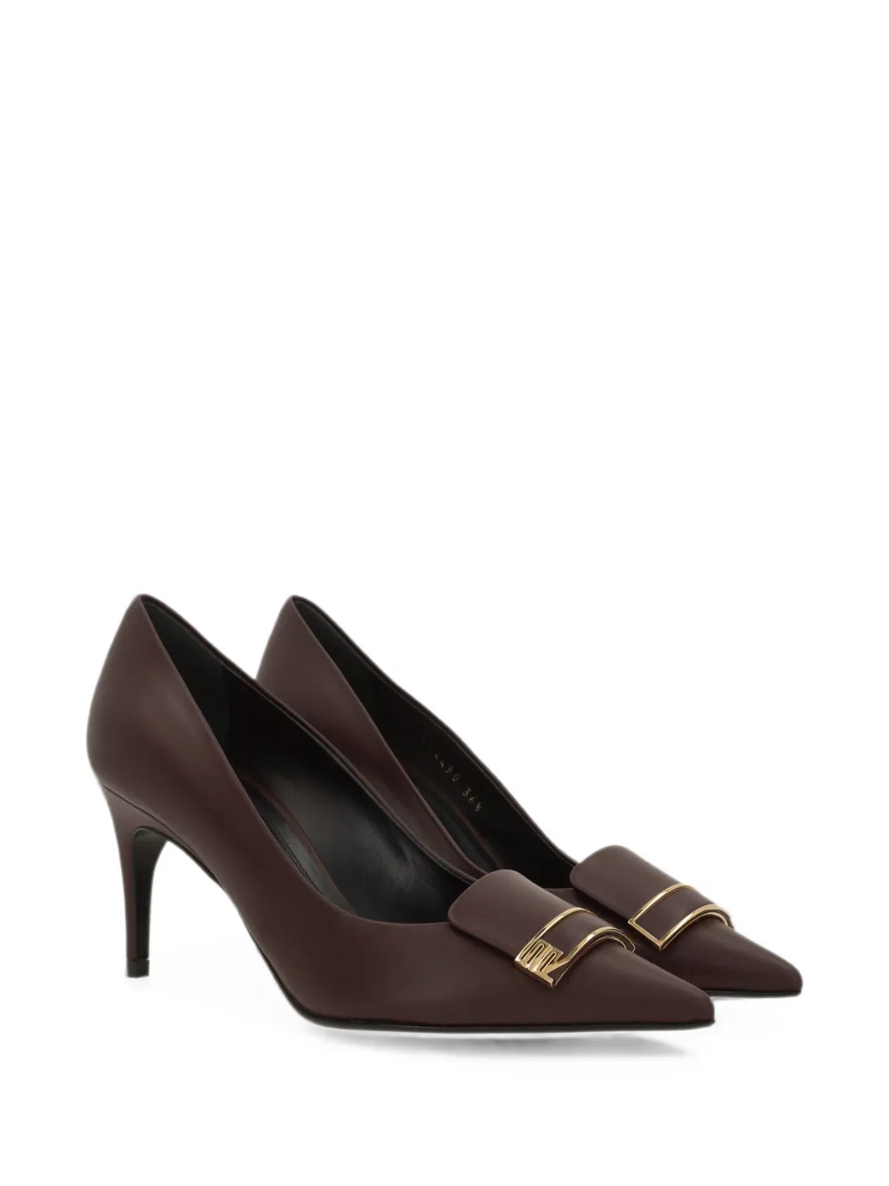 Sergio Rossi Sr Evolv buckle-detail pumps Rood