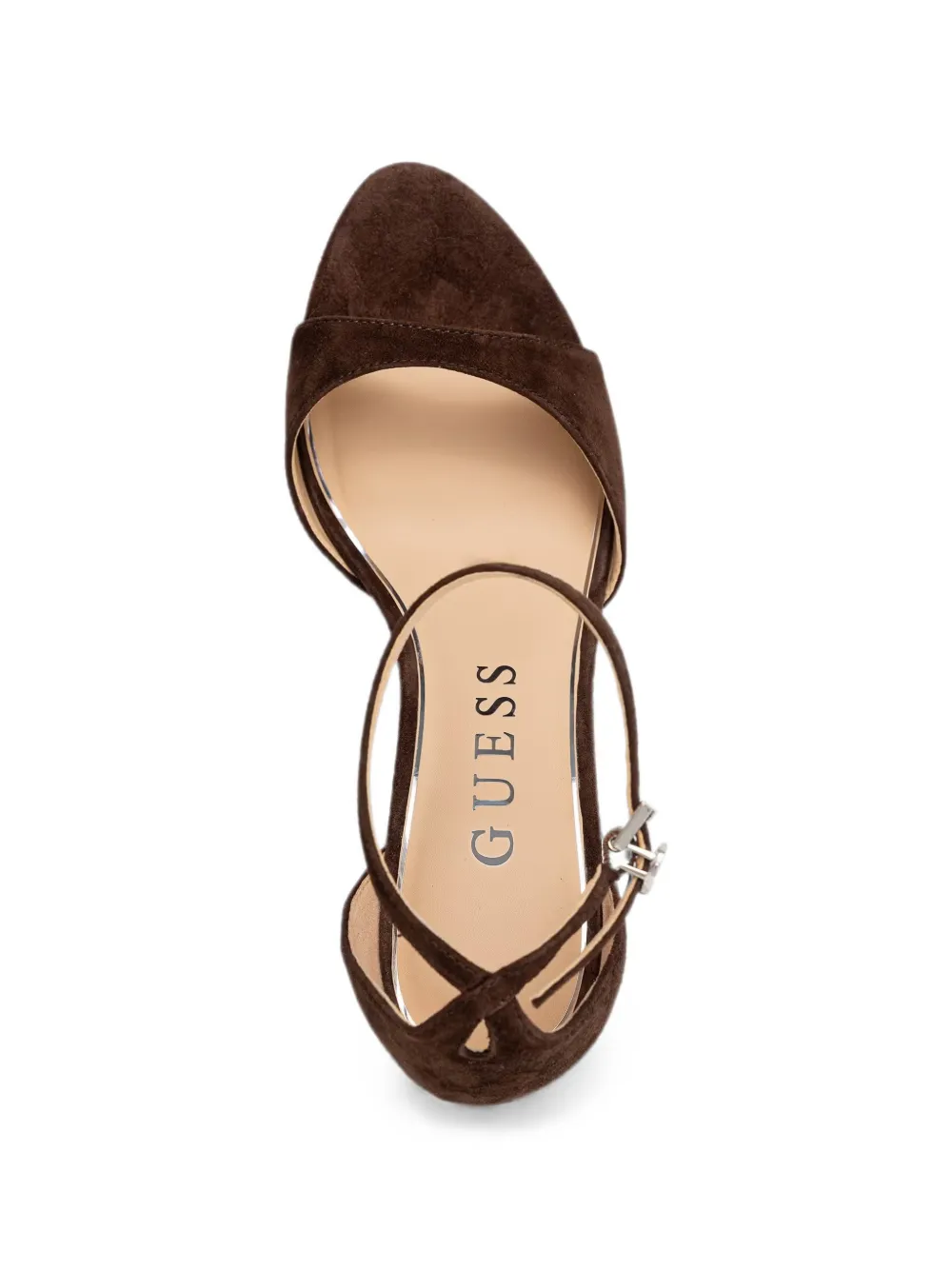 GUESS USA suede ankle-strap sandals Bruin