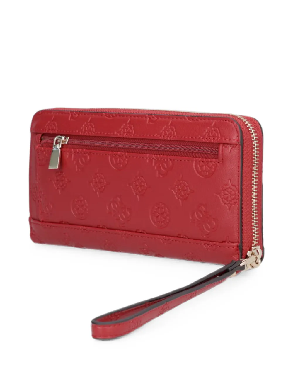 GUESS USA Diana portemonnee met logo-reliëf Rood