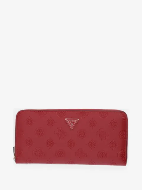 GUESS USA cartera Diana con logo en relieve