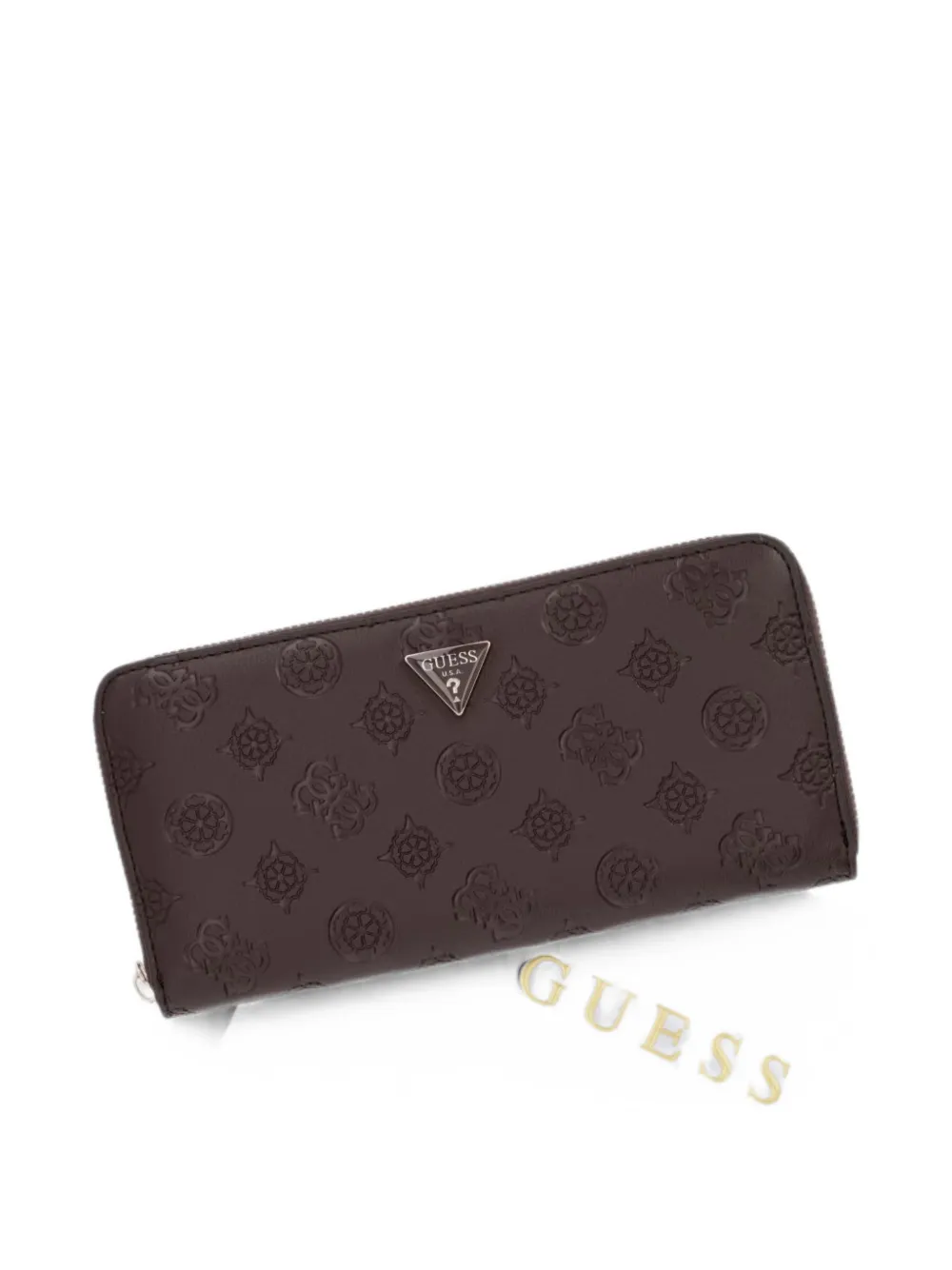 GUESS USA Diana portemonnee Bruin