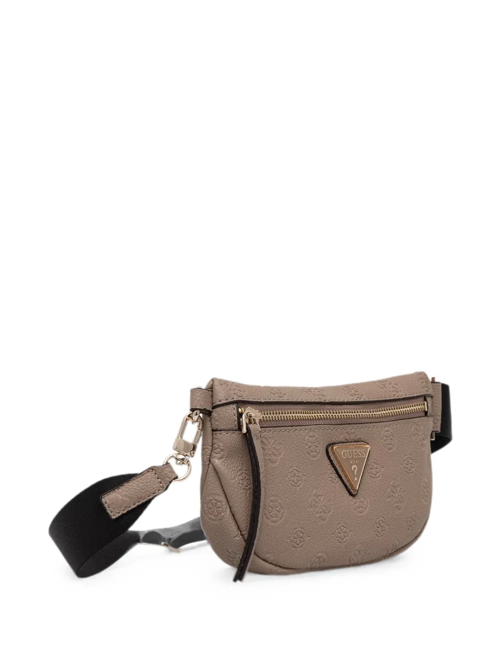 GUESS USA Devon heuptas met logo-reliëf Bruin