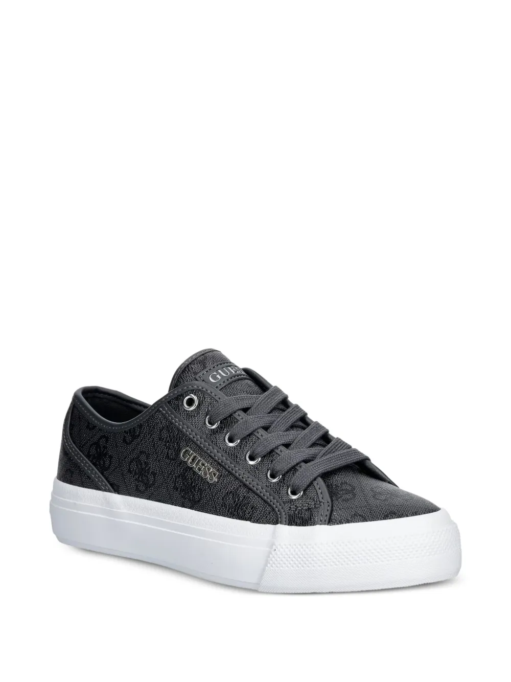 GUESS USA Jelexa monogram-print sneakers Grijs