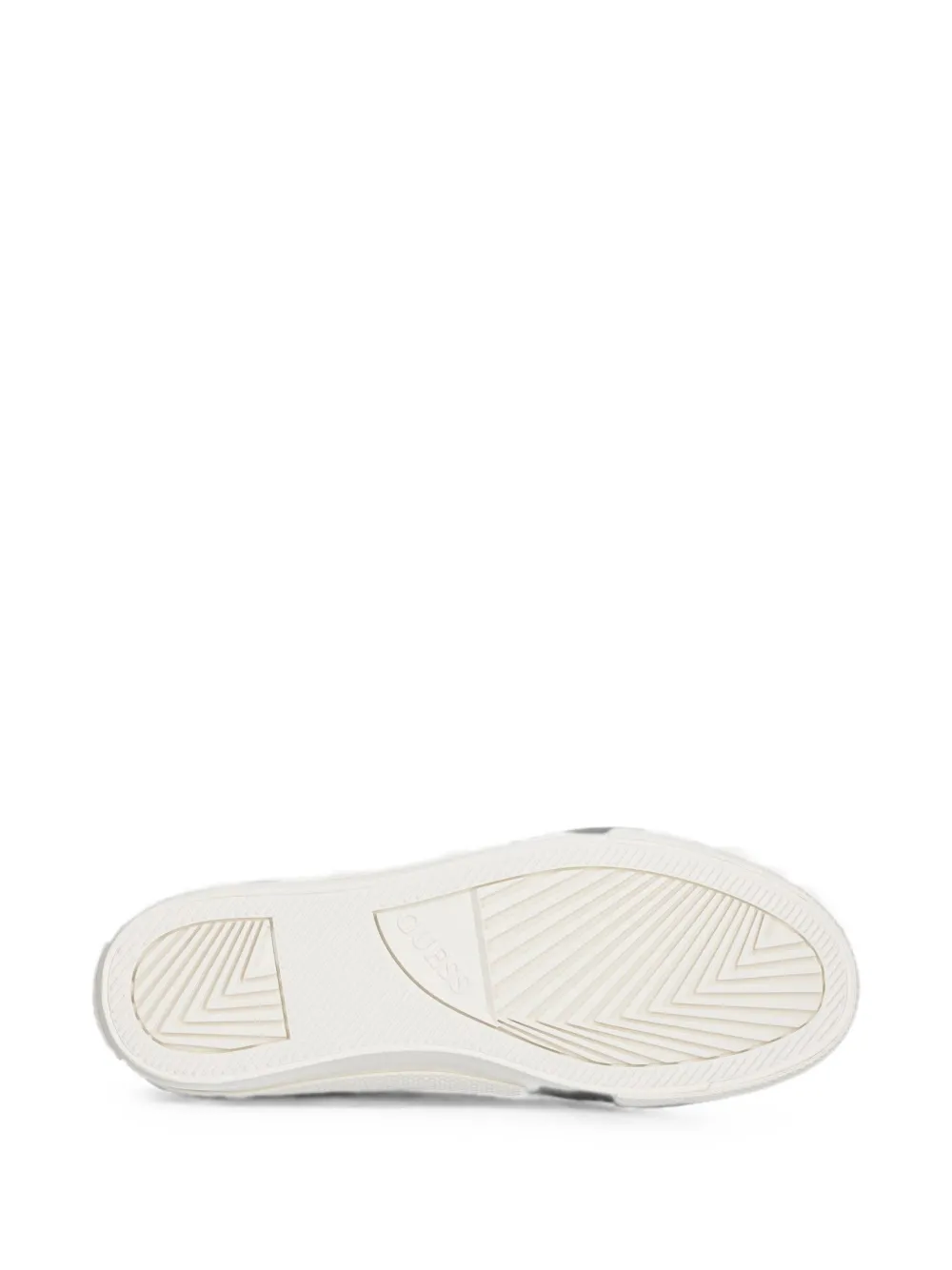 GUESS USA Carey logo-print sneakers Beige