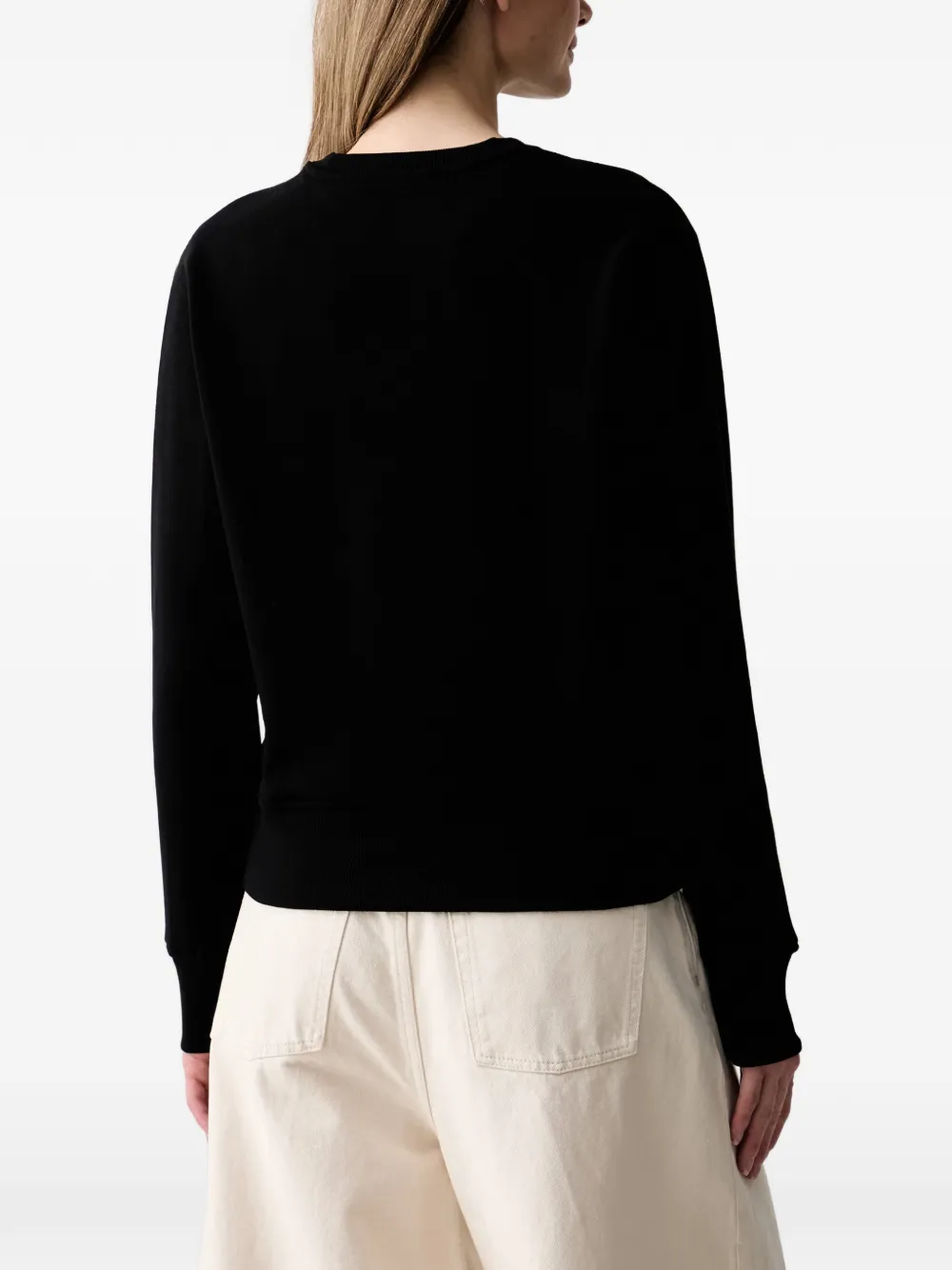 GUESS USA Trui met logoprint Zwart