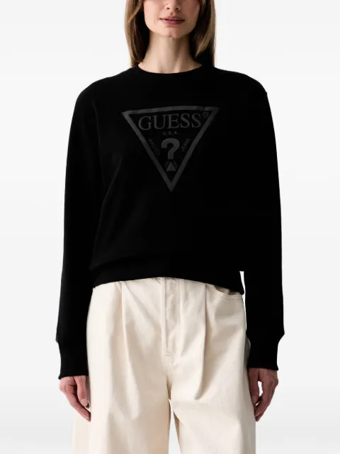 GUESS USA logo-print sweater