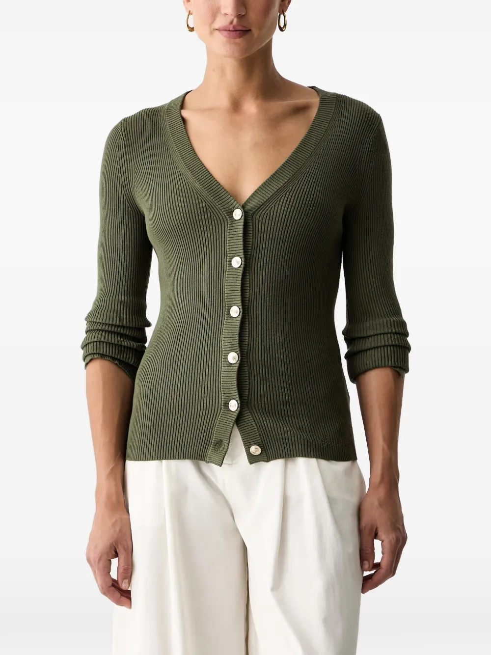 GUESS USA button-up cardigan - Grün