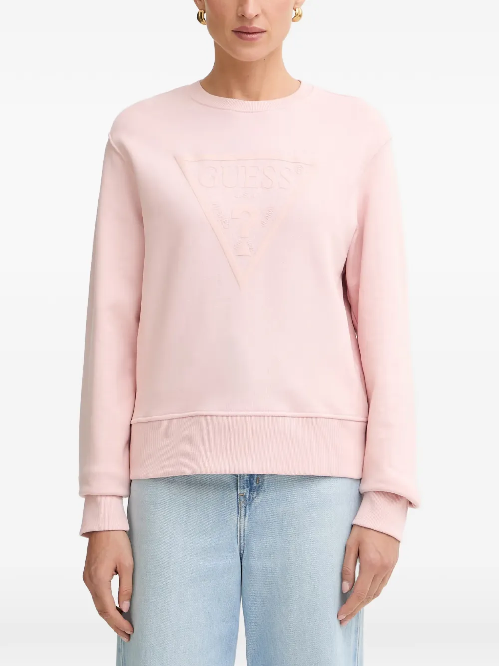 GUESS USA Maglione con logo - Rosa