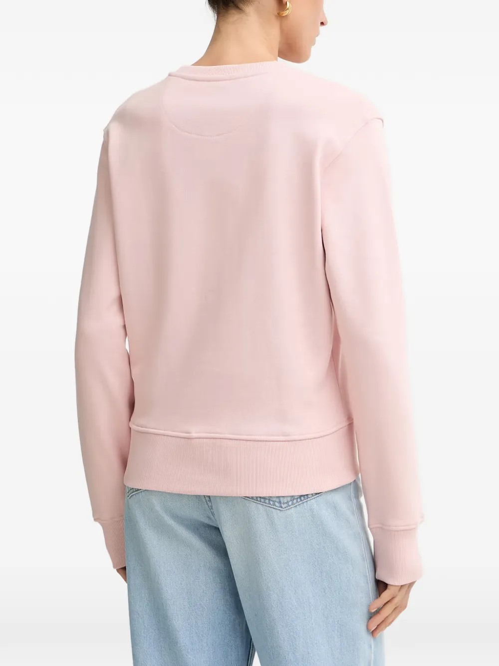 GUESS USA logo-embossed jumper Roze