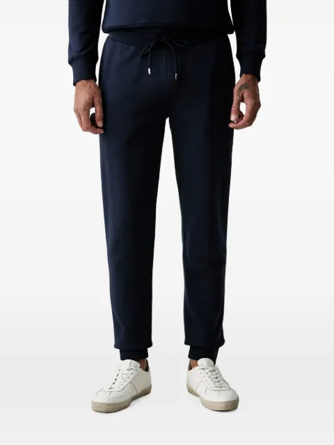 Hackett London logo-embroidered drawstring track pants