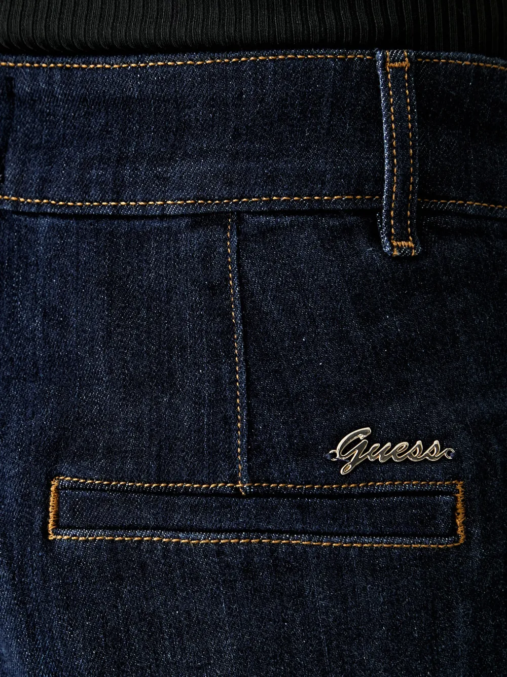 GUESS USA Jeans met wijde pijpen Blauw
