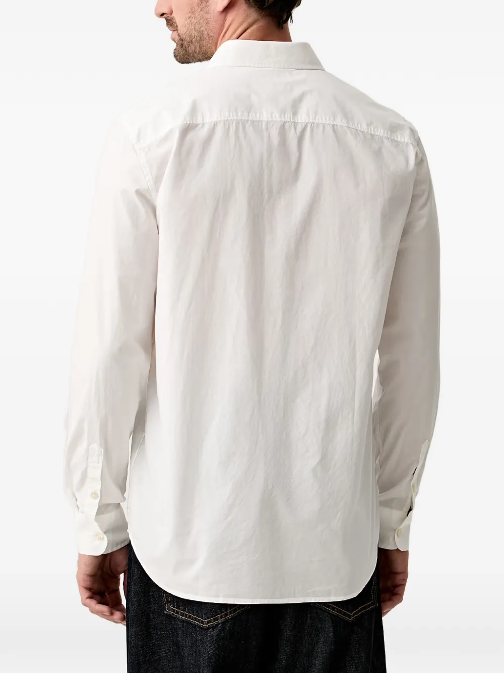GUESS USA Overhemd met logopatch Wit