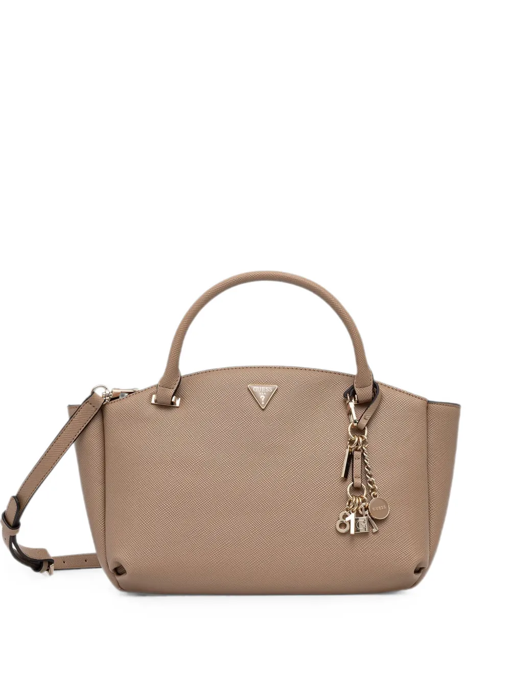 GUESS USA Gilda charm-detail tote bag - Nude