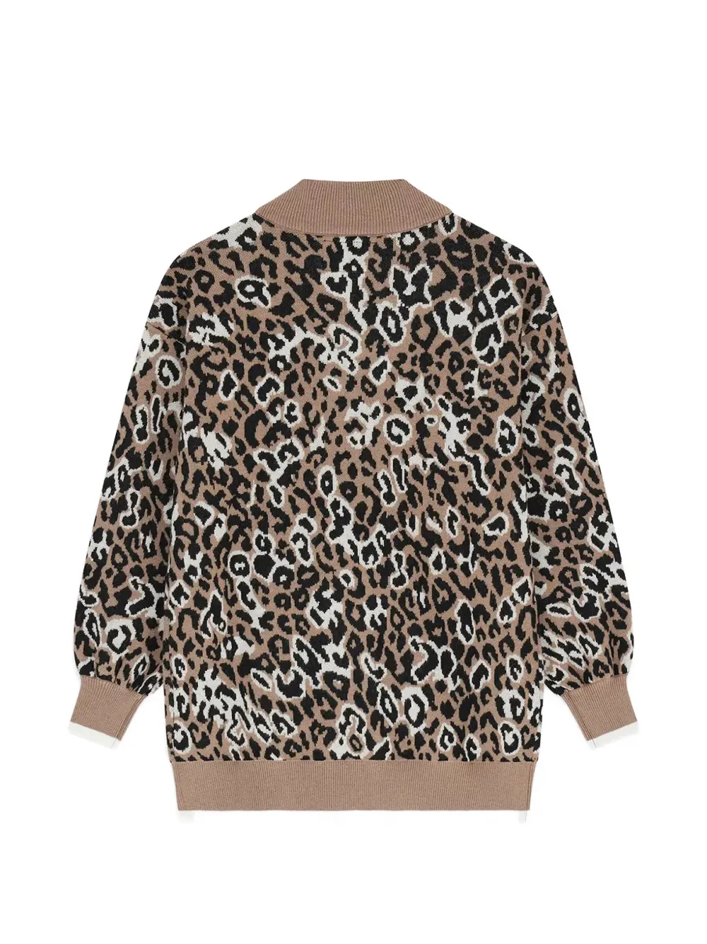 guess kids Vest met luipaardprint Bruin