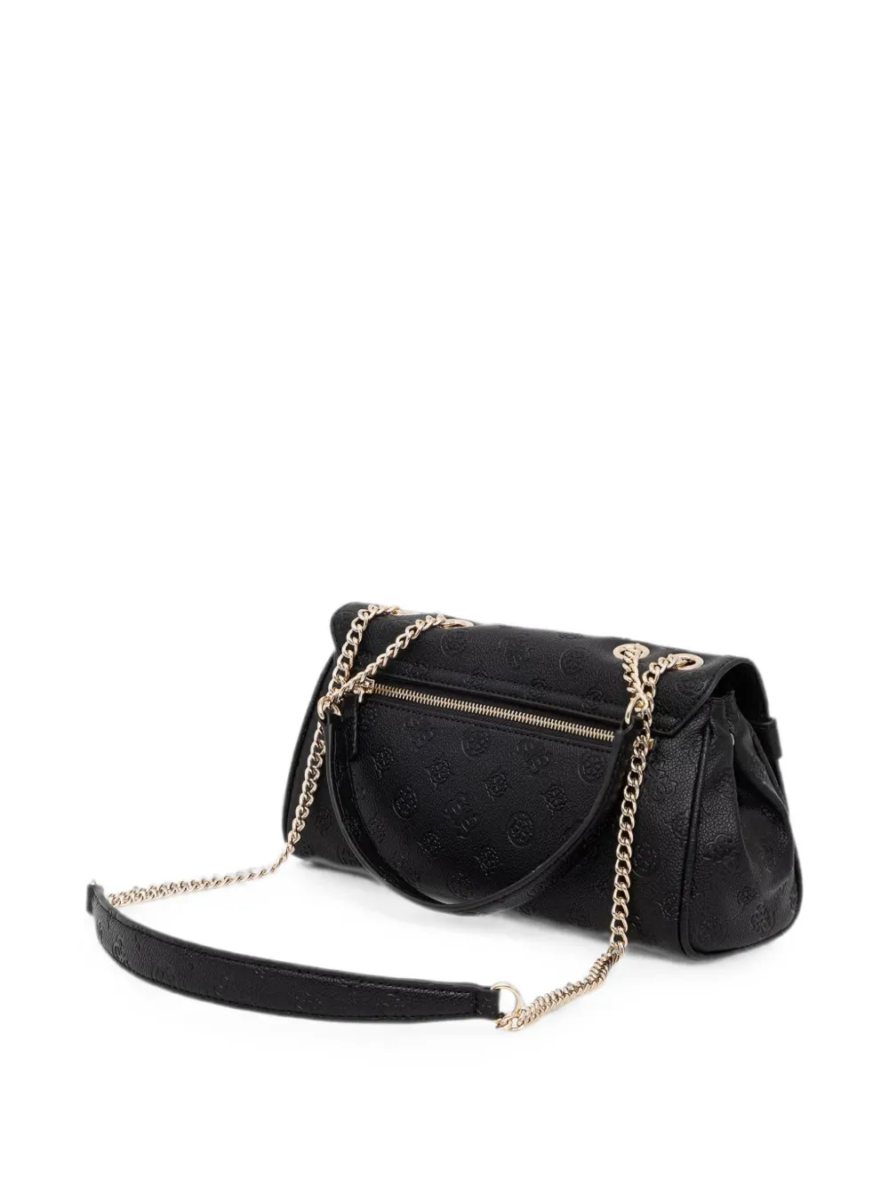 GUESS USA Ella schoudertas met draaislot Zwart