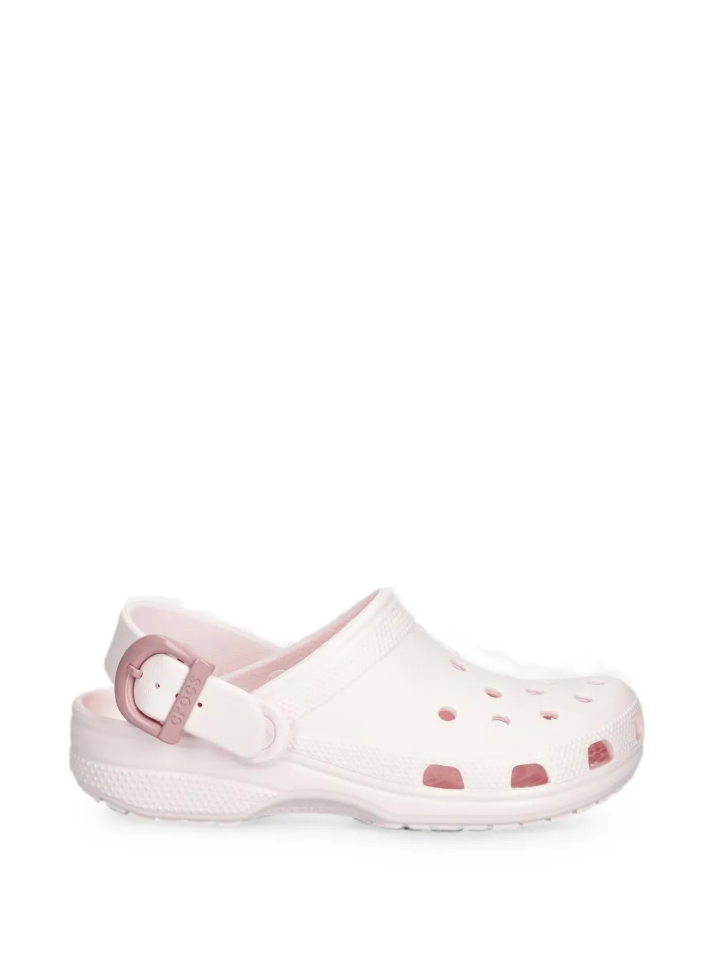Crocs buckle-fastening perforated mules - Rosa