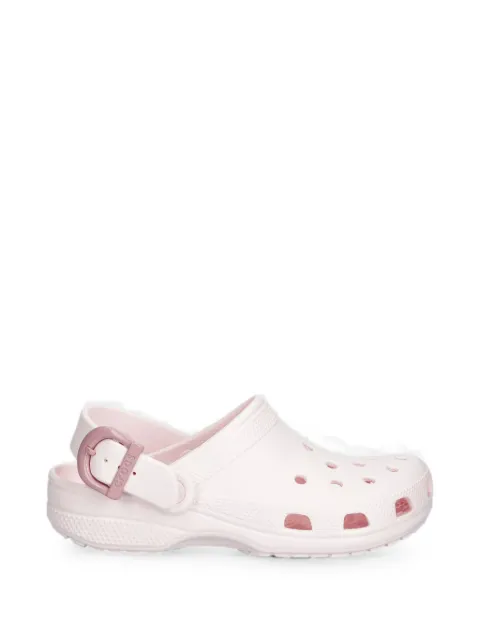 Crocs buckle-fastening perforated mules