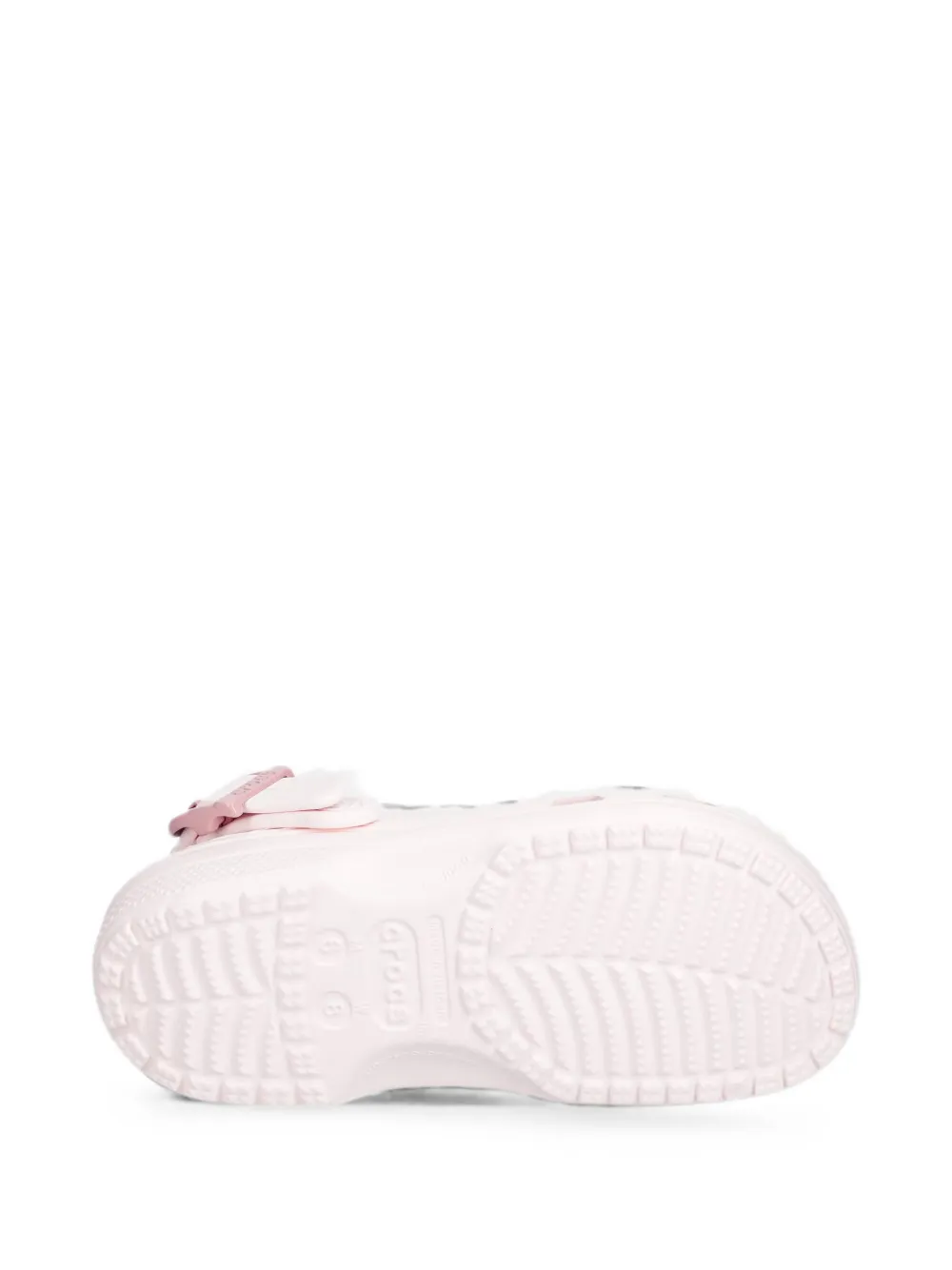 Crocs buckle-fastening perforated mules Roze