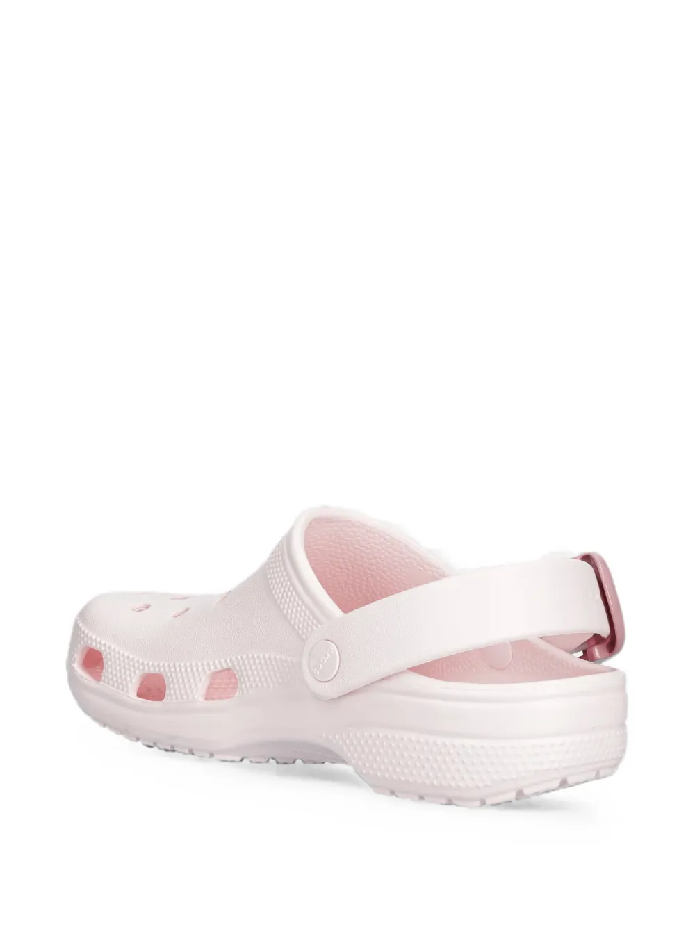 Crocs buckle-fastening perforated mules Roze