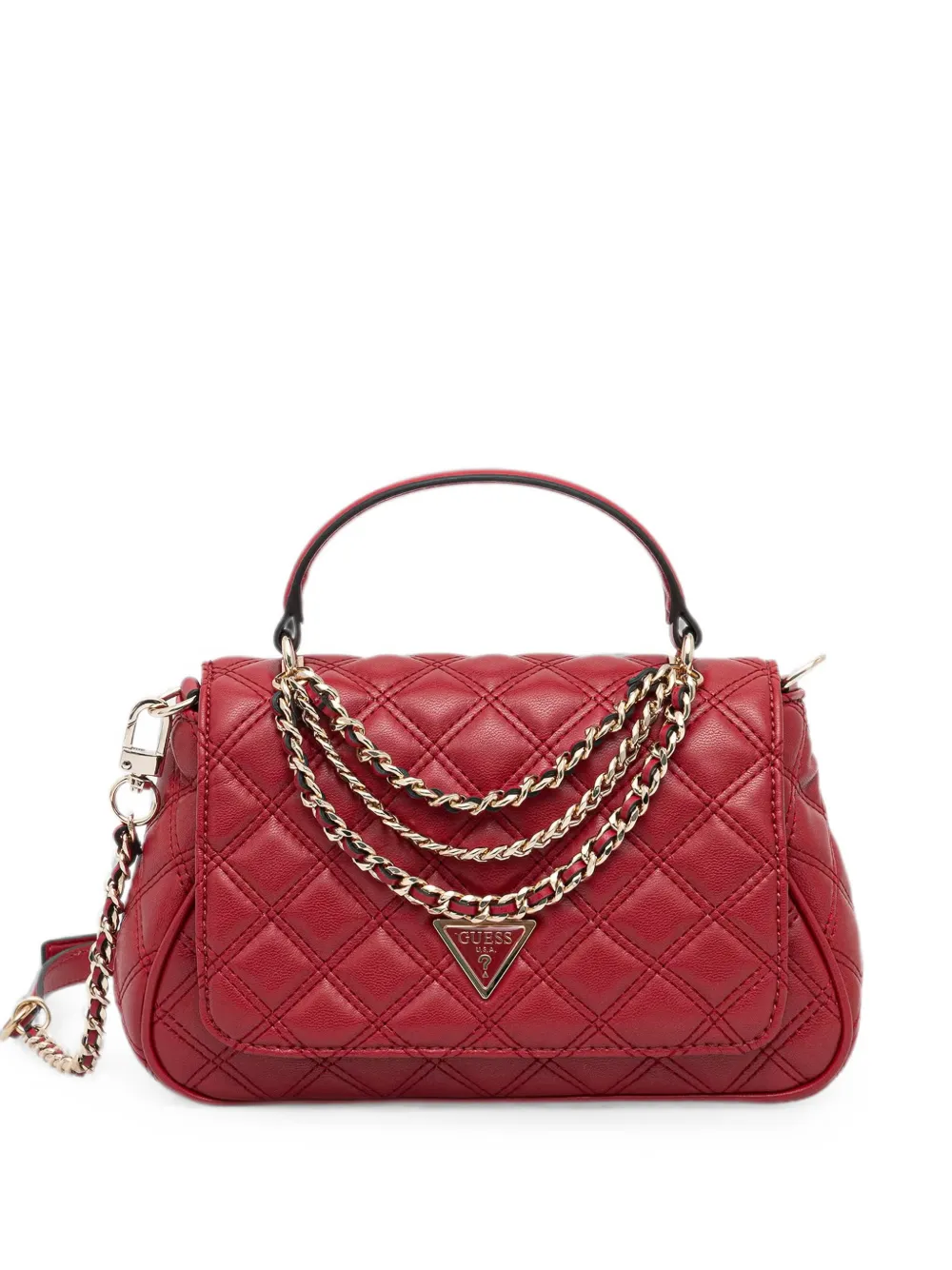 GUESS USA Giully chain-link tote bag - Rot