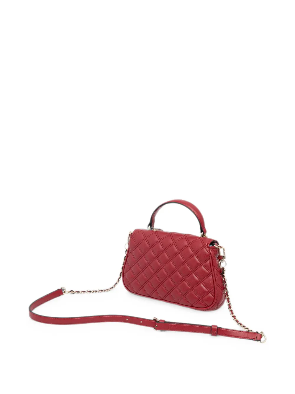 GUESS USA Giully shopper met schakelketting Rood