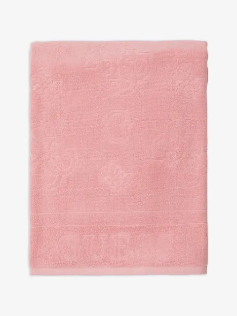GUESS USA logo-jacquard beach towel