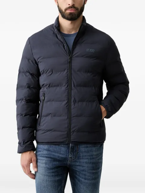 GUESS USA padded logo-print jacket