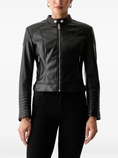 GUESS USA faux-leather jacket