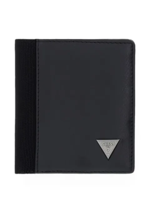 GUESS USA logo-plaque bifold wallet