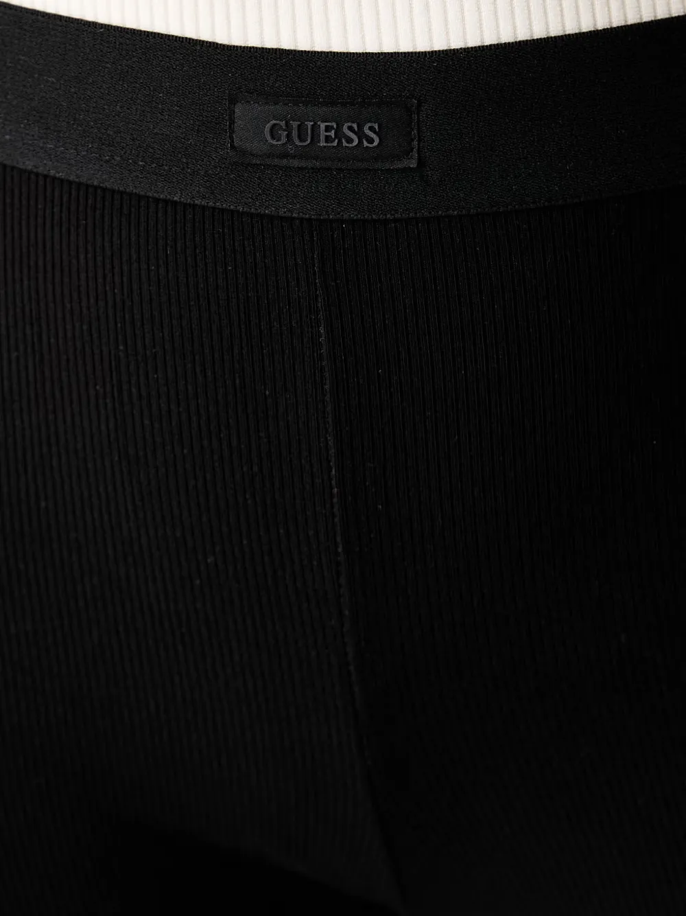 GUESS USA Ribgebreide legging Zwart