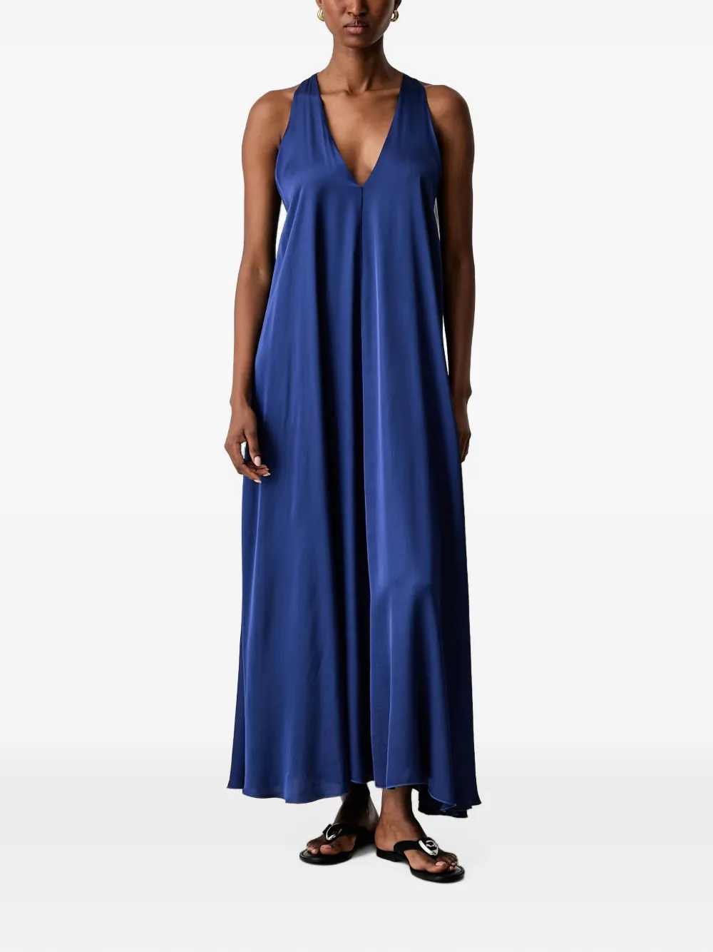 Haveone V-neck racerback maxi dress
