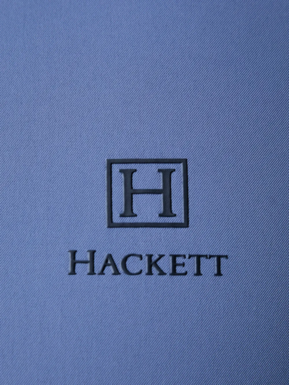 Hackett London Jack met rits en logo-detail Blauw