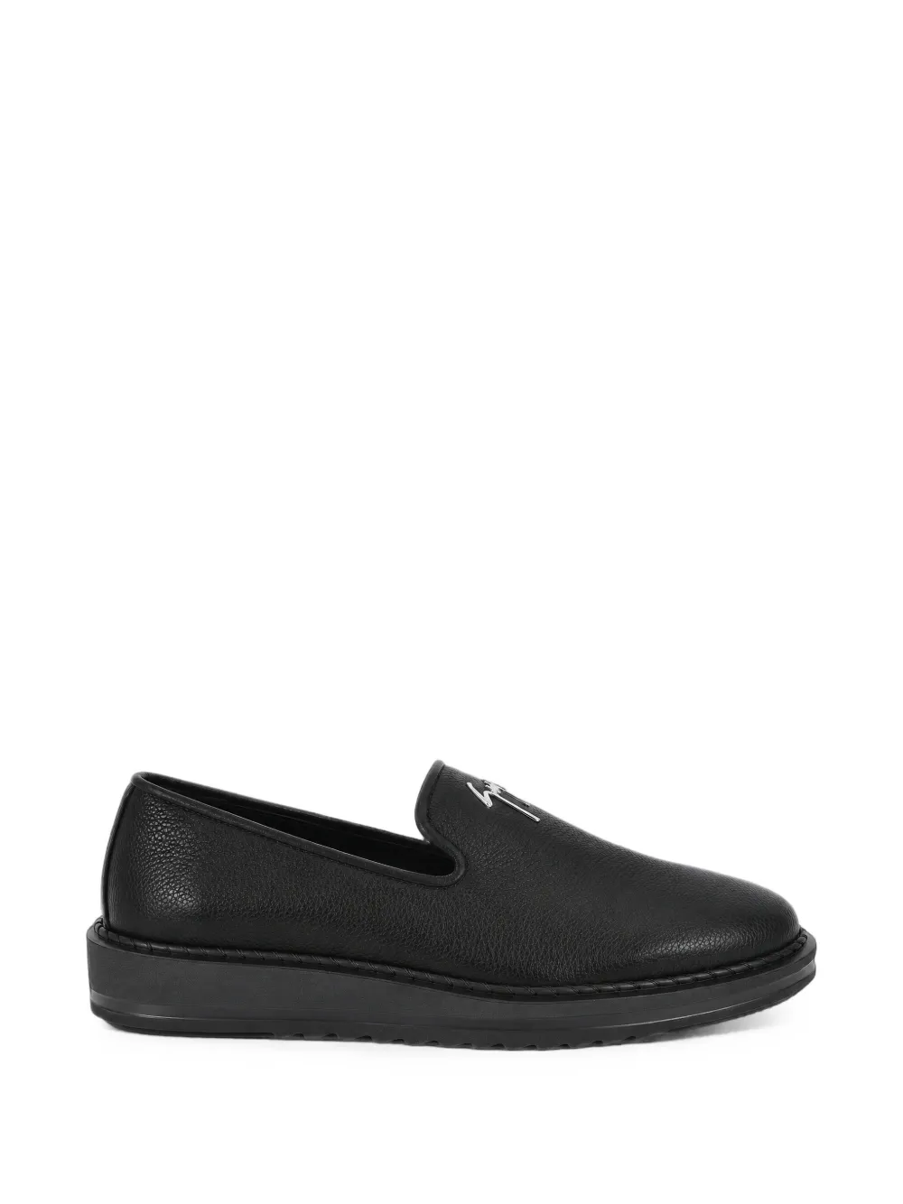 Giuseppe Zanotti Signature leather sneakers - Nero