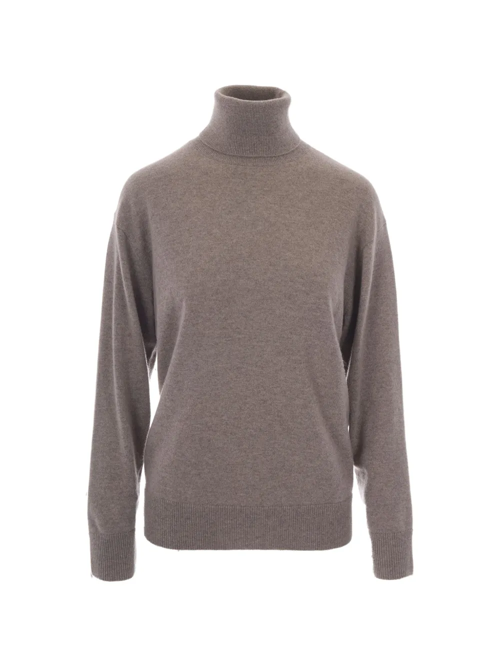 P.A.R.O.S.H. fringe-detail roll-neck sweater - Nude