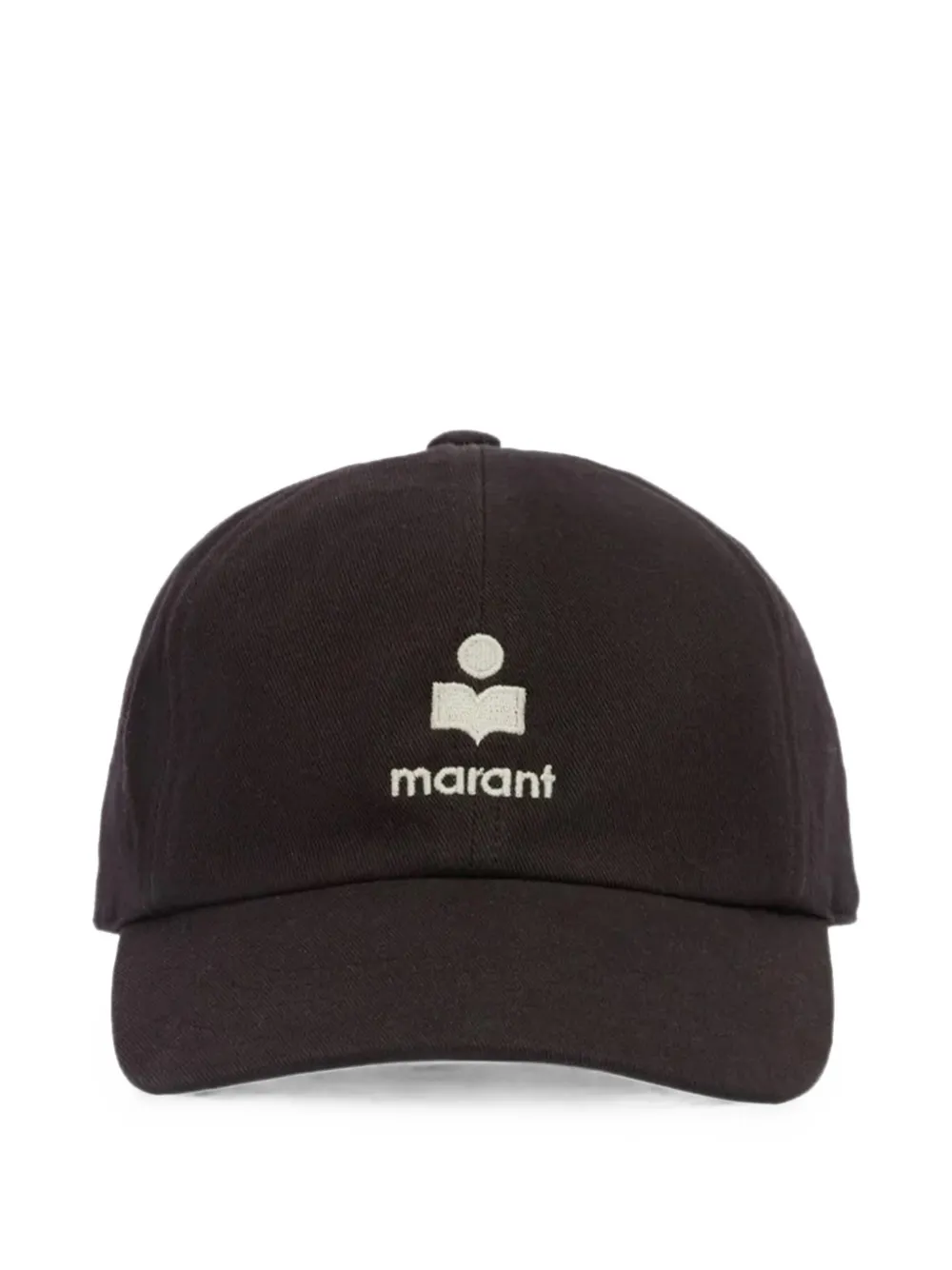 Isabel Marant Tomas Logo-embroidered Baseball Cap In Black