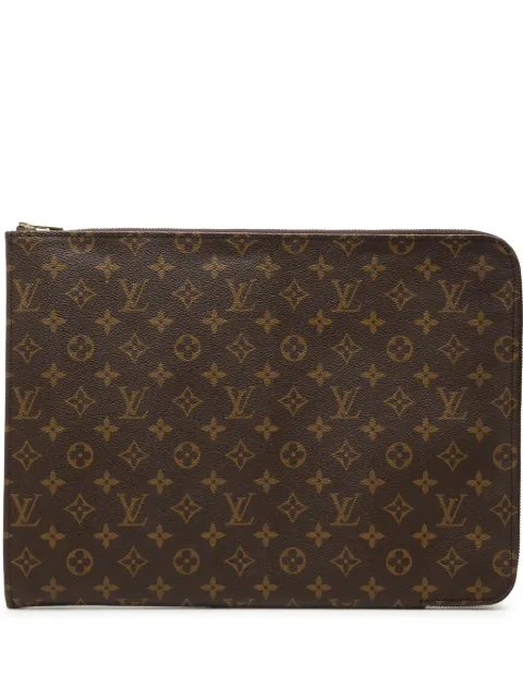 Louis Vuitton Pre-Owned 1997 Monogram Poche Documents Portfolio business bag
