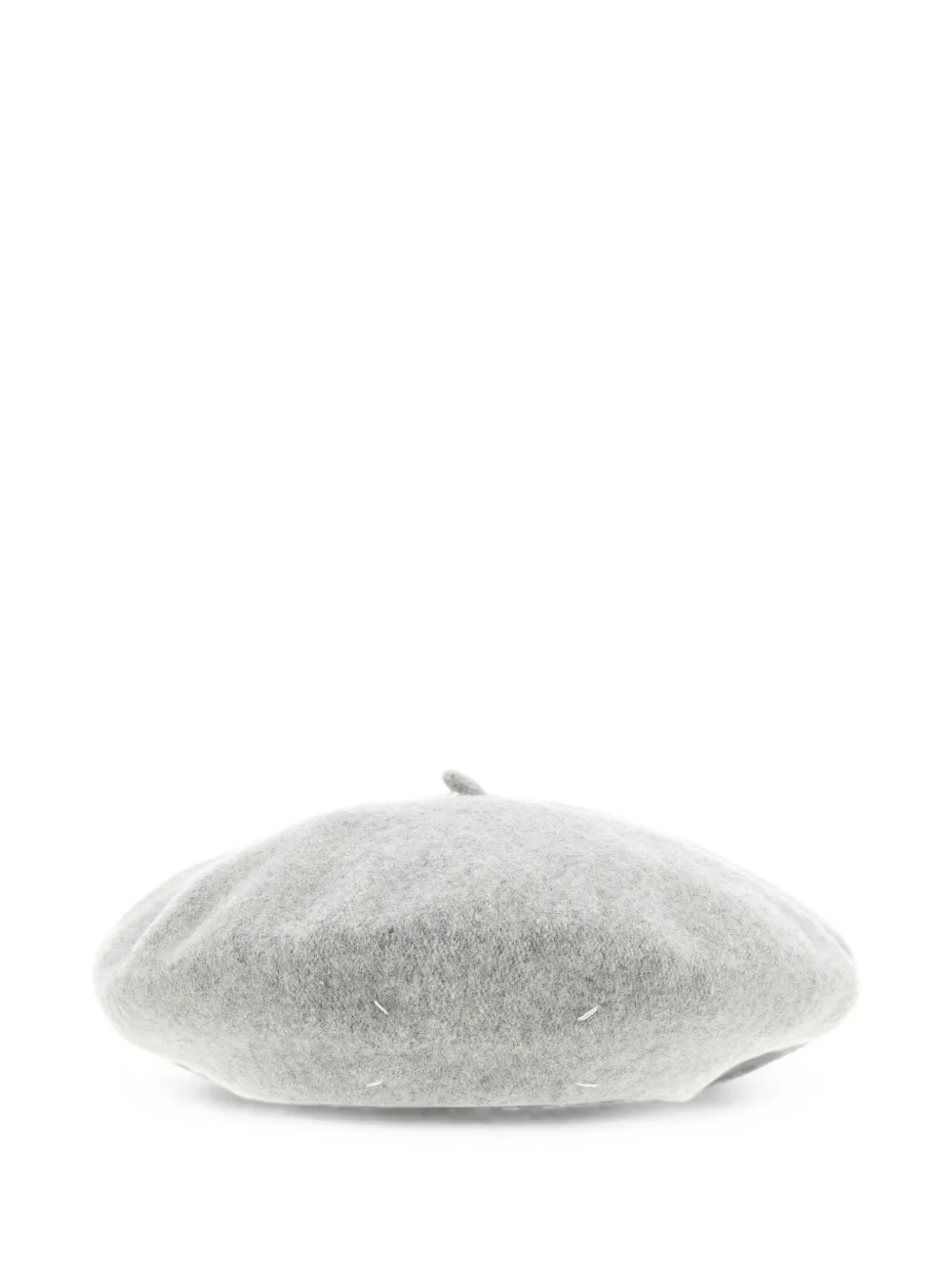 Maison Margiela Four Stitches wool beret - Grigio