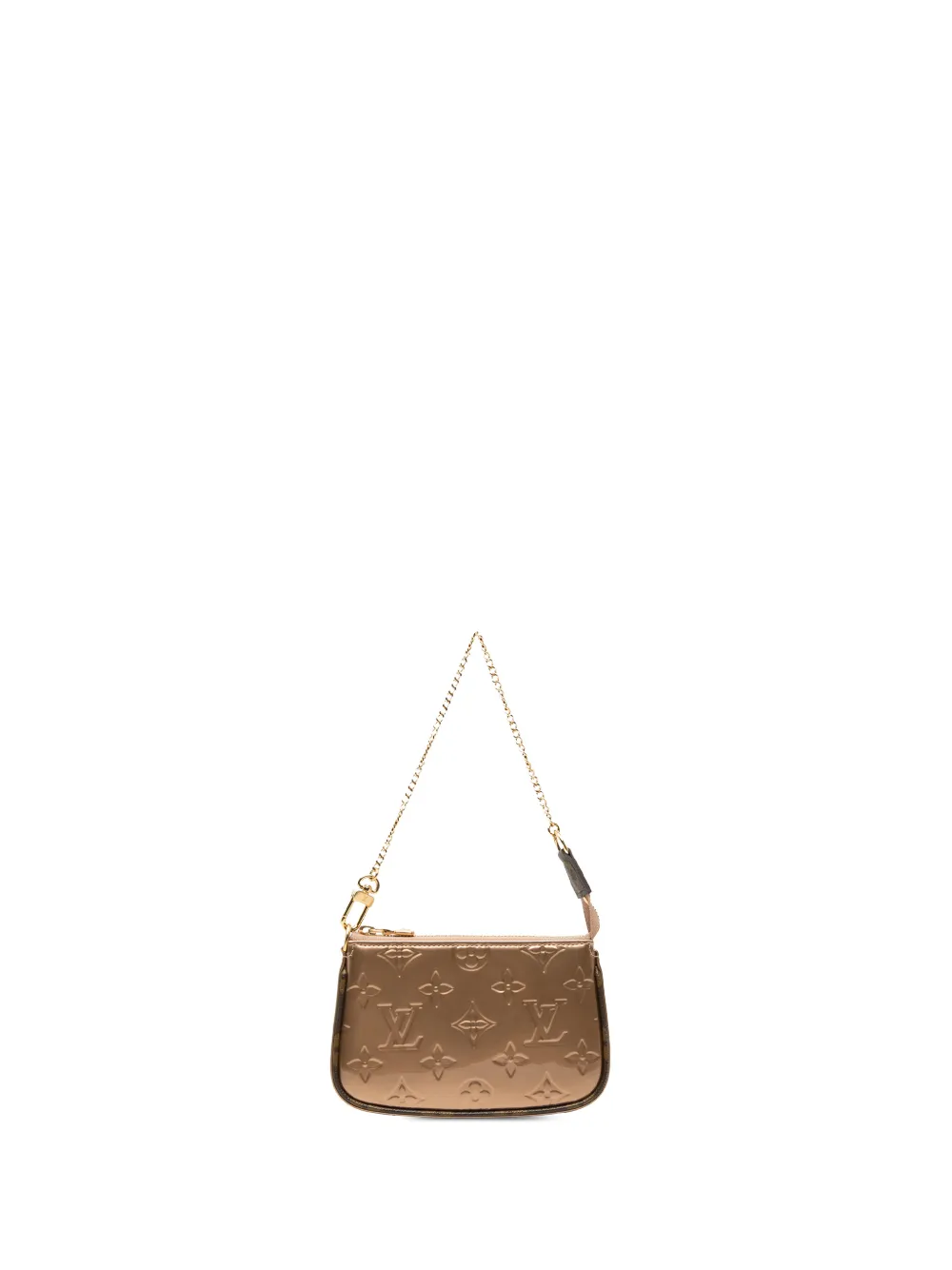 Louis Vuitton Pre-Owned 2021-2026 Monogram Vernis Mini Pochette Accessoires handbag - Rosa