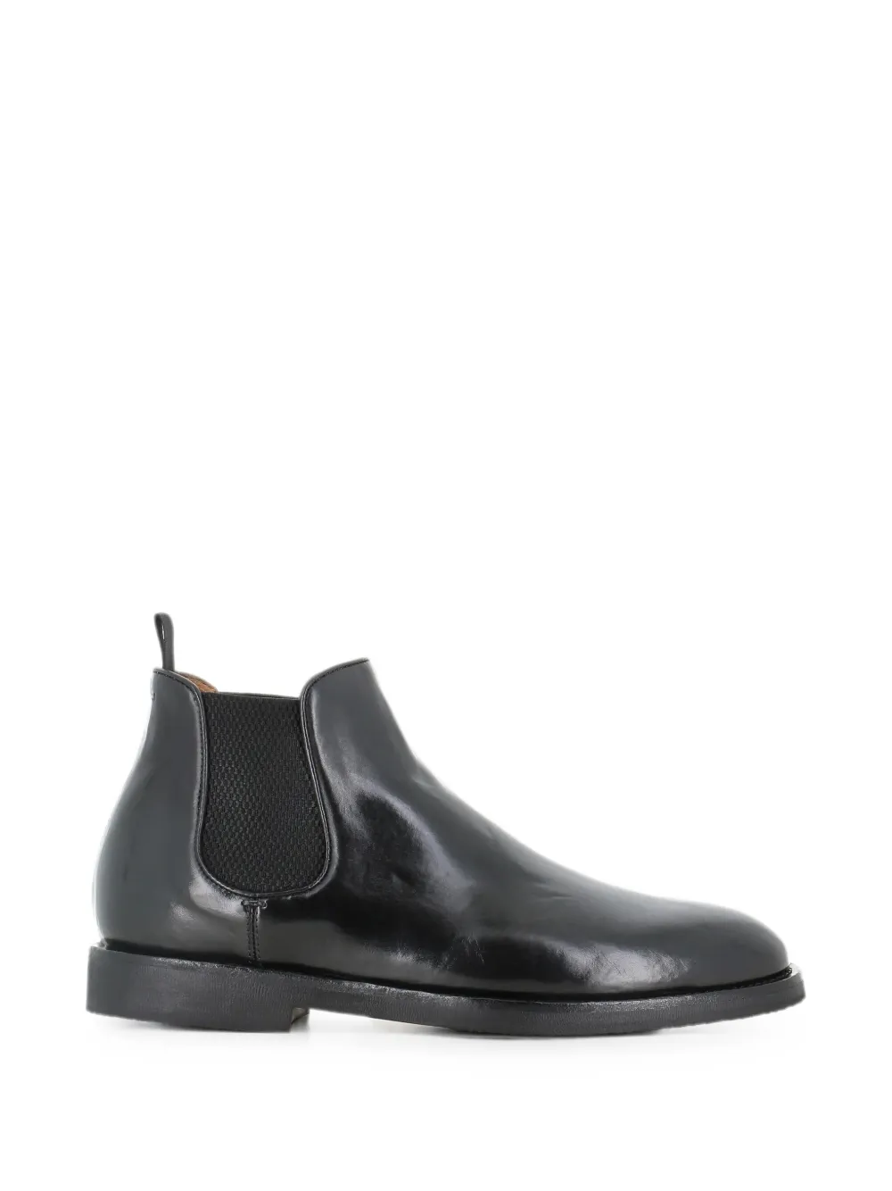 Officine Creative leather Chelsea boots Zwart