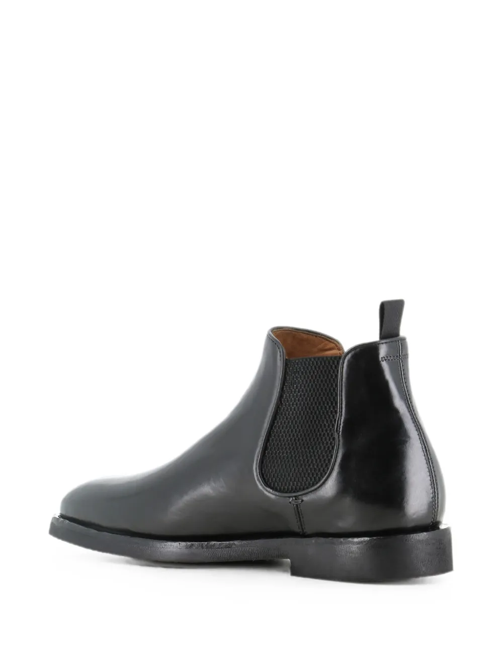Officine Creative leather Chelsea boots Zwart