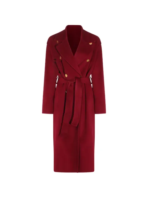 Alberta Ferretti belted double-breasted coat