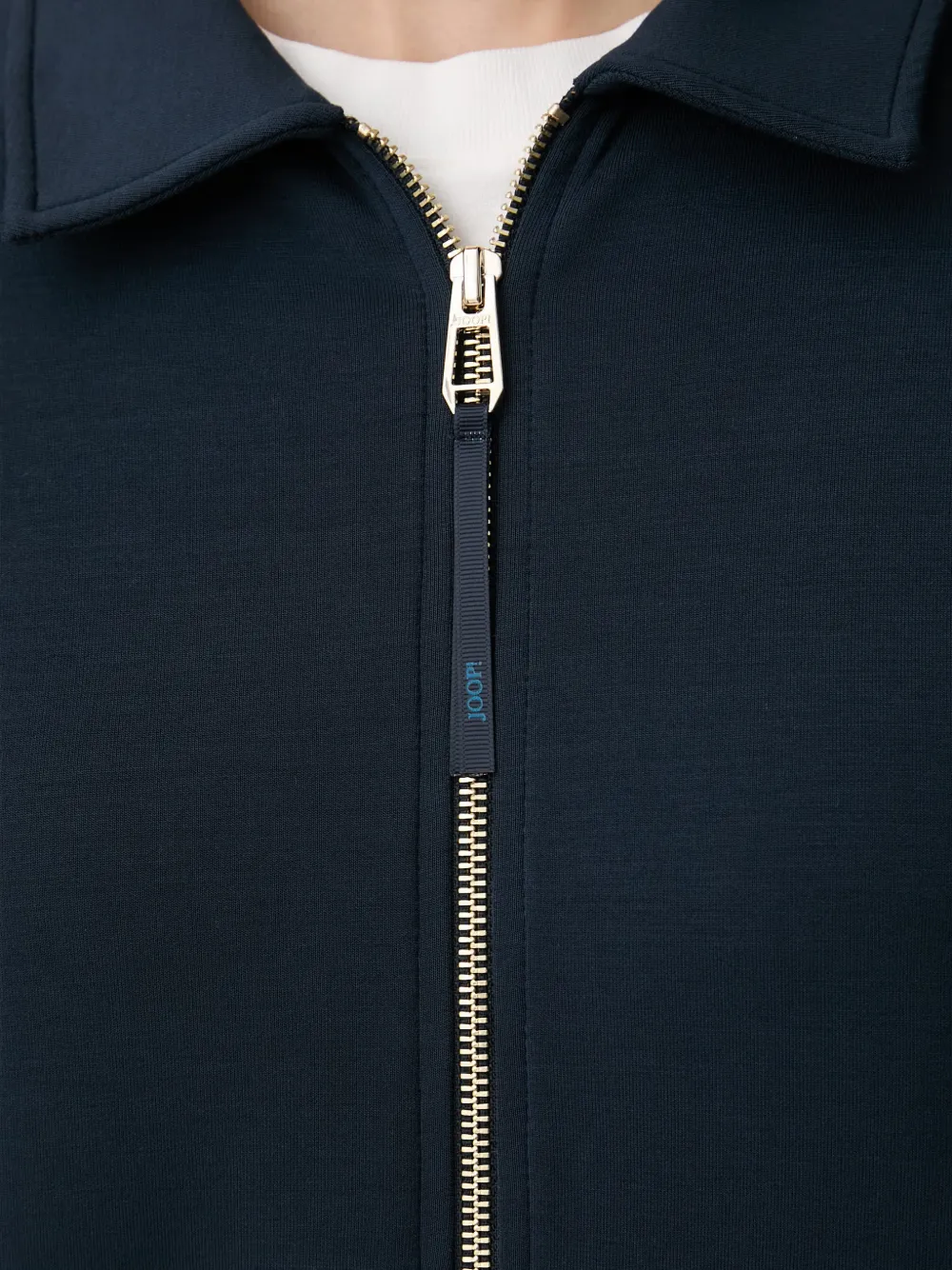 Joop! Jack met trekkoord en raglan mouwen Blauw