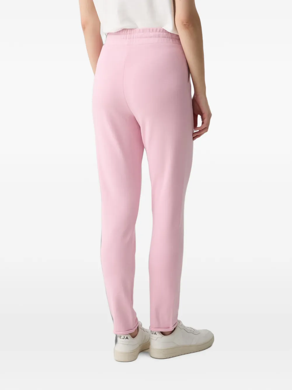 Joop! Trainingsbroek met logodetail en trekkoord Roze