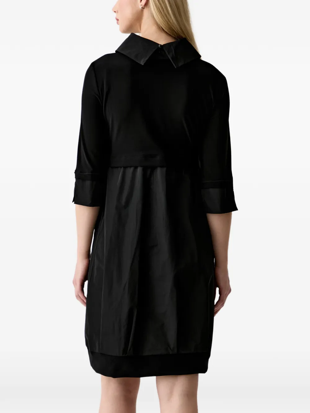 Joseph Ribkoff Midi-jurk met col Zwart