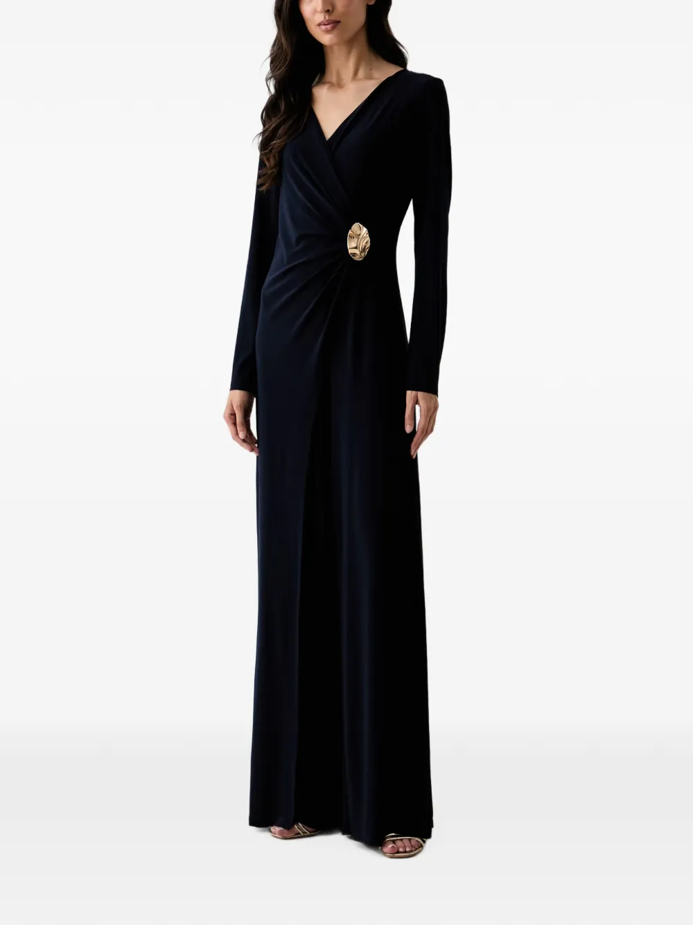 Joseph Ribkoff Verfraaide jumpsuit Blauw