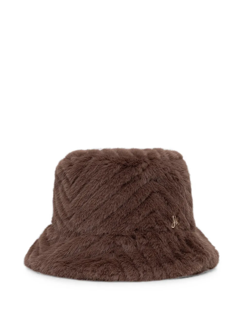 Joseph Ribkoff logo-appliqué bucket hat - Marrone