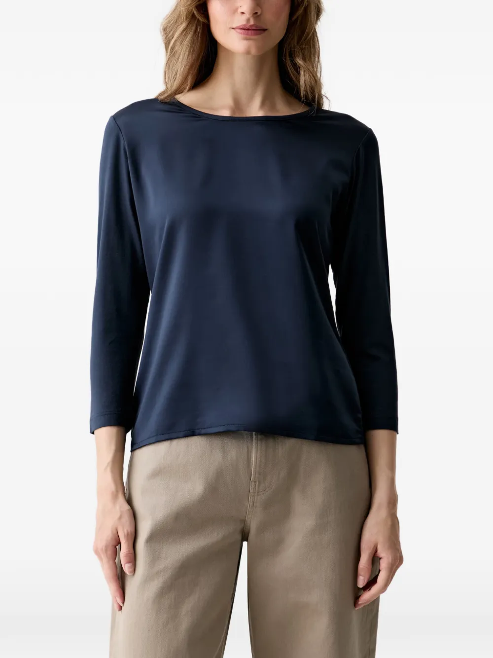 Joop! T-shirt con maniche a 3/4 - Blu