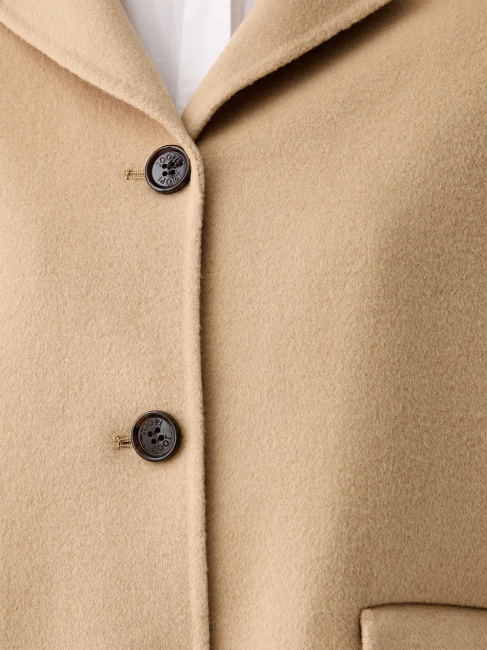 Joop! Jack met klepzak en knoopsluiting Beige