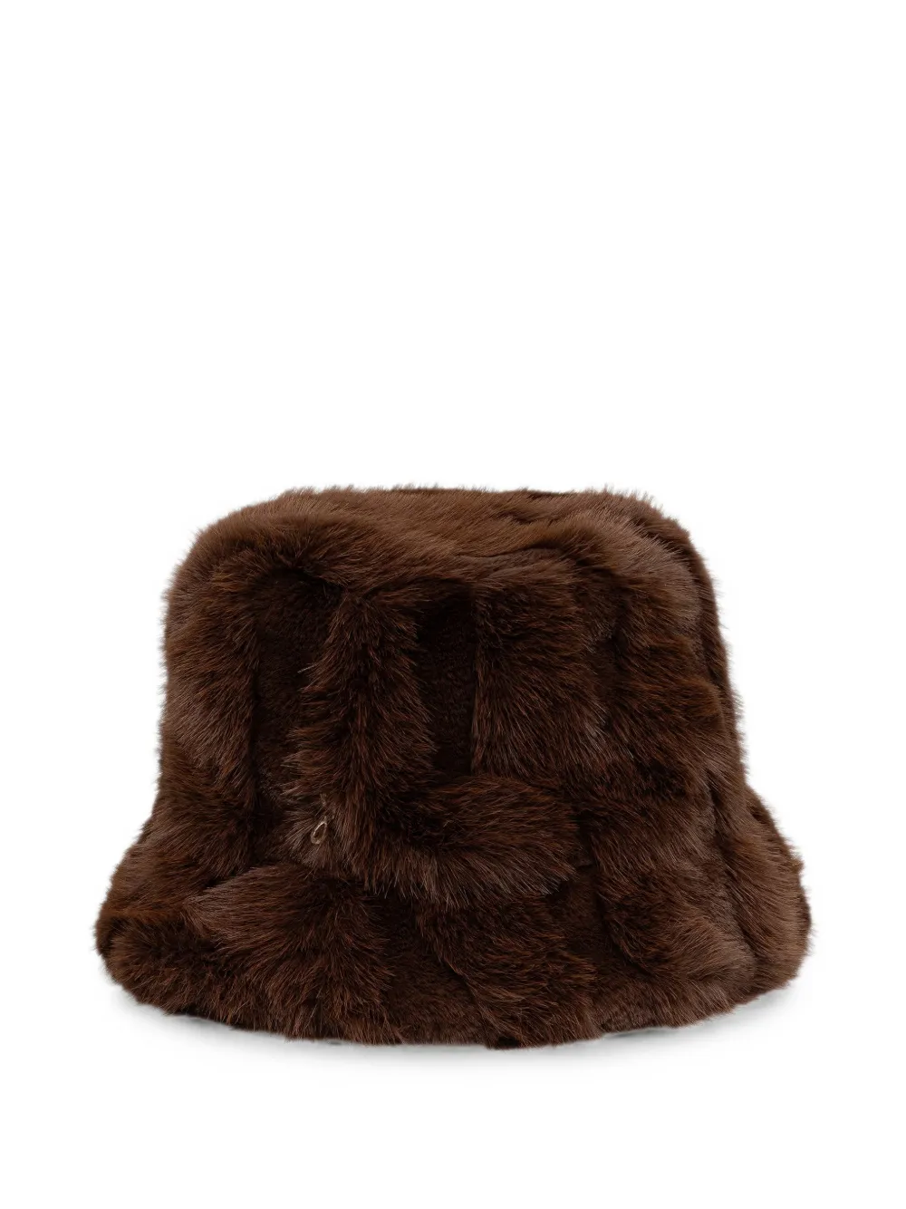 Joseph Ribkoff faux-fur bucket hat - Marrone
